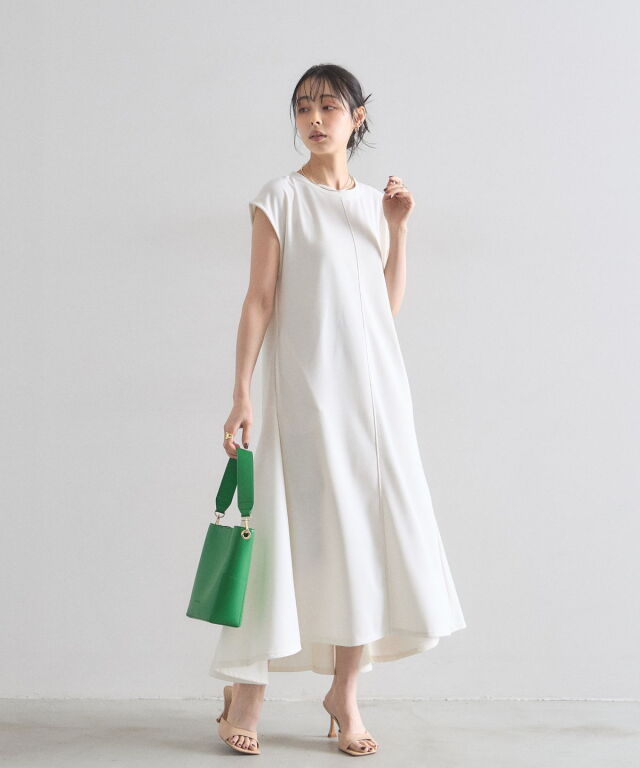 オフィシャルサイト限定】フレンチスリーブコンフォートワンピース