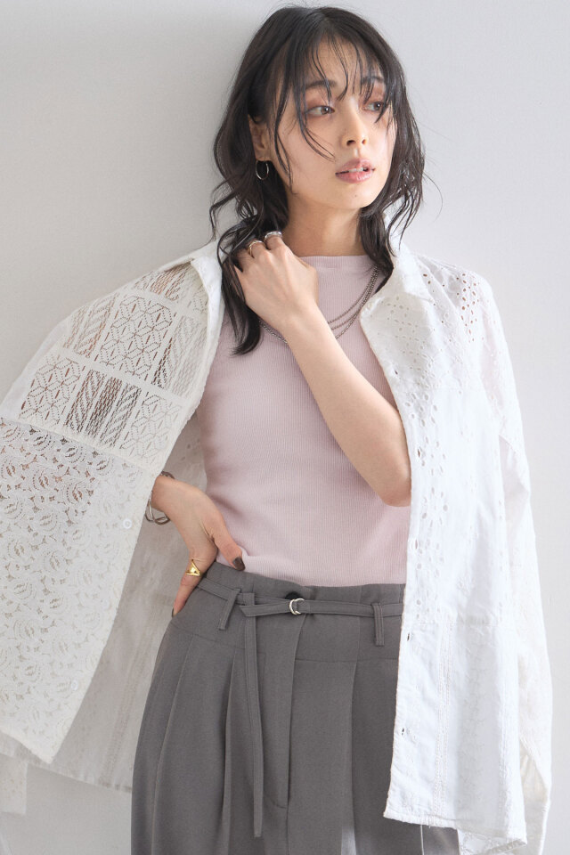 ケーブルニット