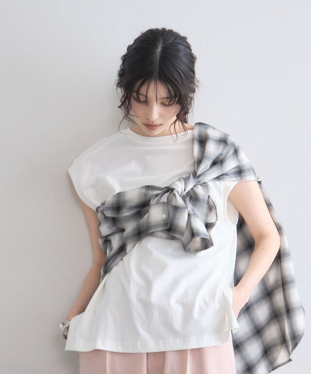 【WEB限定】ラグランフレンチスリーブTシャツ
