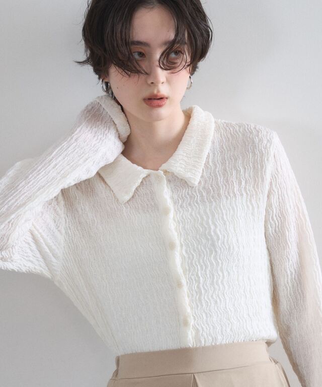 オフィシャルサイト限定】シアージャガードポロカーデ