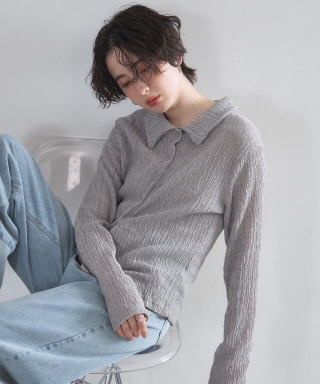 オフィシャルサイト限定】シアージャガードポロカーデ