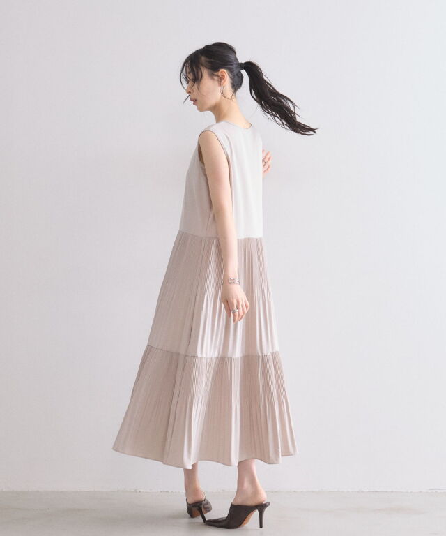 とろぴー/UNDER COVER サマーニットワンピース サマーニットトップス×ワンピースセット