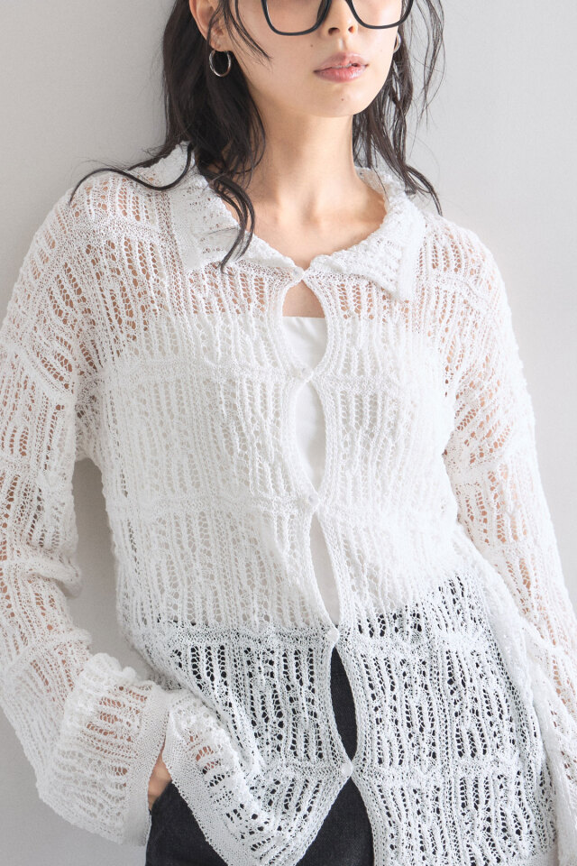 ケーブルニット