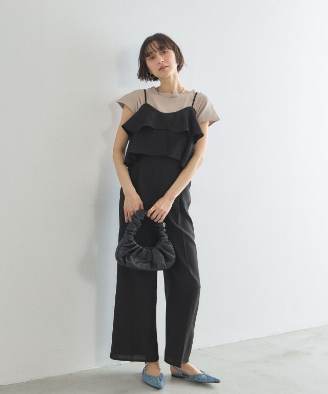 オフィシャルサイト限定】ティアードキャミオールインワン