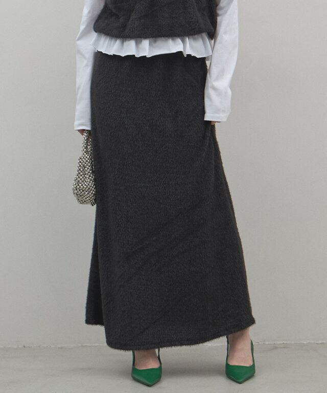 【オフィシャルサイト限定】シャギーフレアスカート
