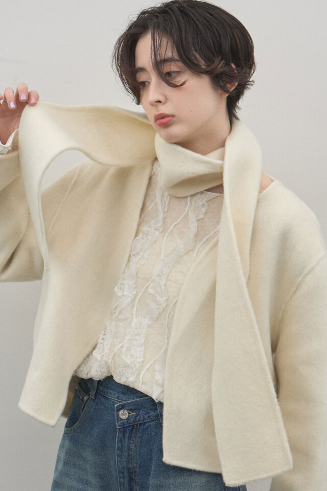 ケーブルニット