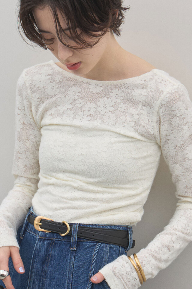 ケーブルニット