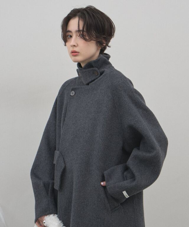【オフィシャルサイト限定】manywayロングウールコート
