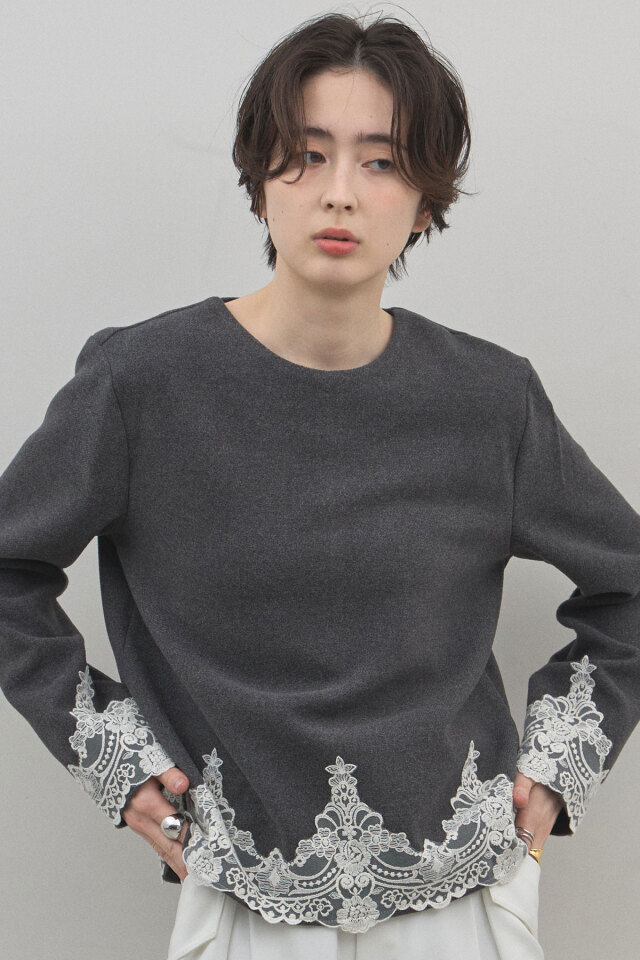 ケーブルニット