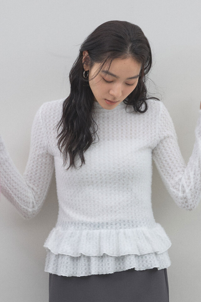 ケーブルニット