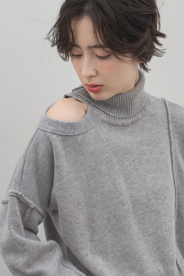 ケーブルニット