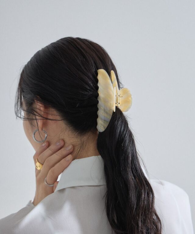 オフィシャルサイト限定】ベッコウゴールドヘアクリップ