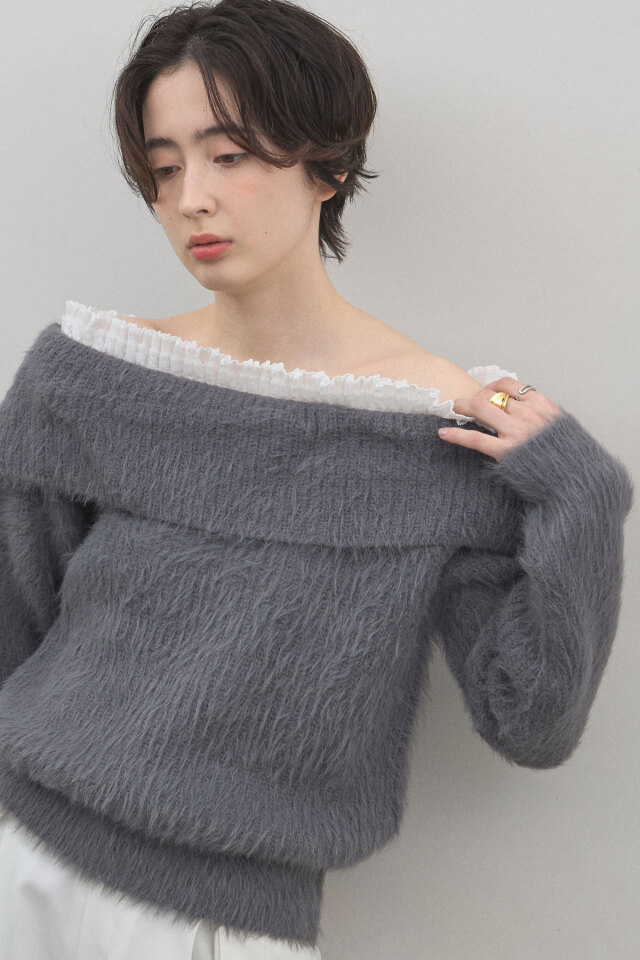 ケーブルニット