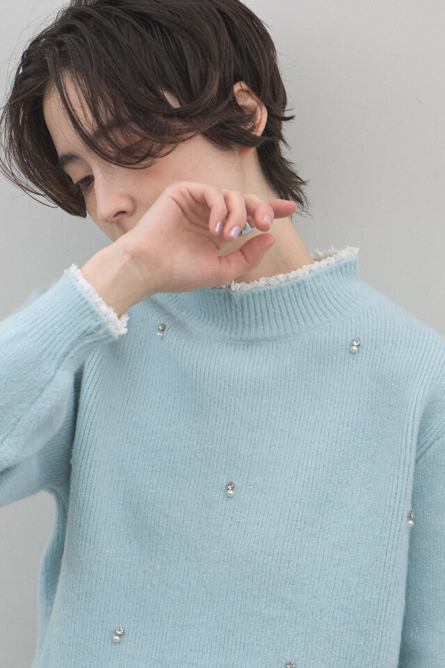 ケーブルニット