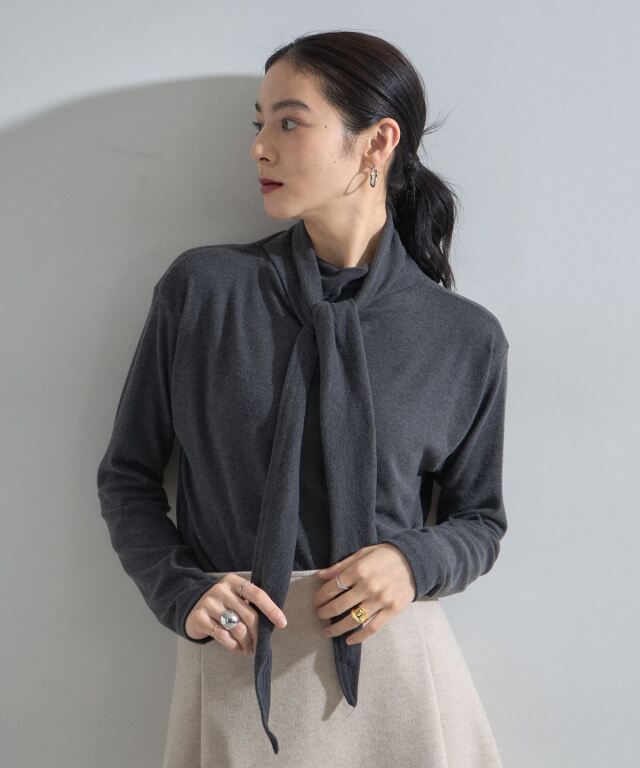 【オフィシャルサイト限定】ボウタイカットソー