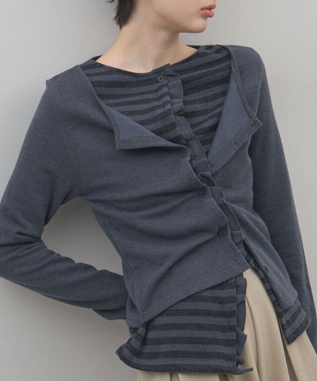 【オフィシャルサイト限定】レイヤード風フリルトップス