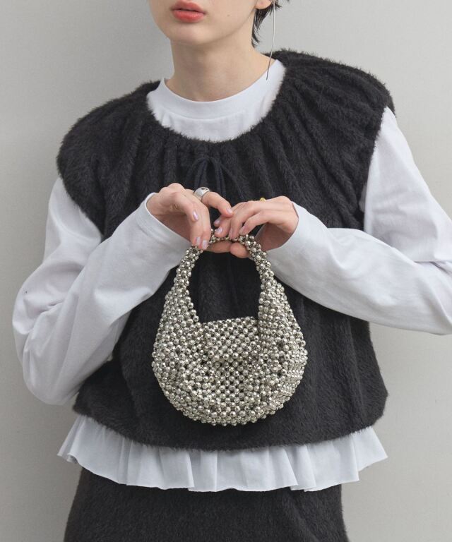 オフィシャルサイト限定】ビーズハンドバッグ