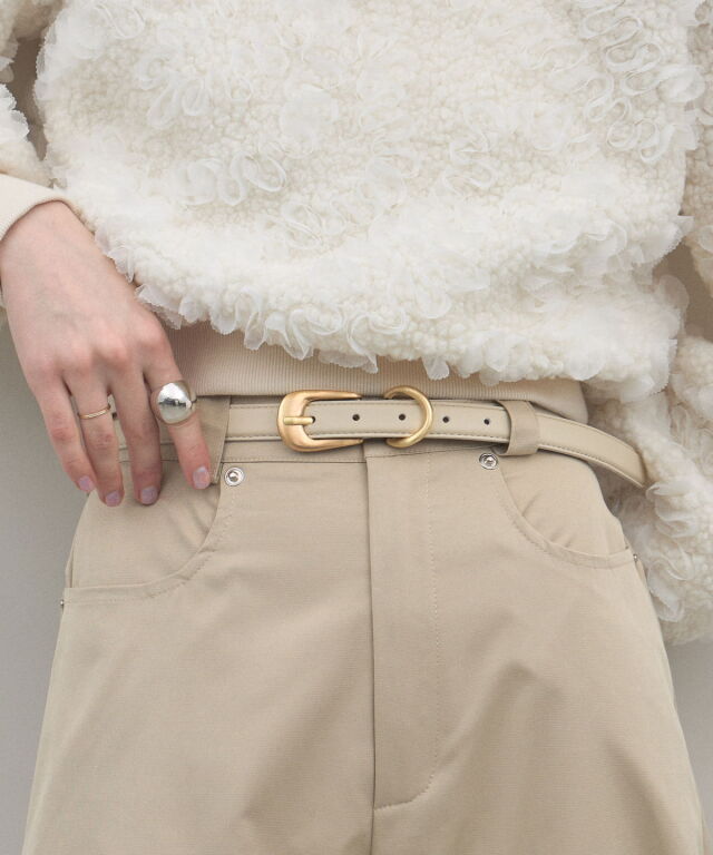 【オフィシャルサイト限定】ゴールドバックルベルト