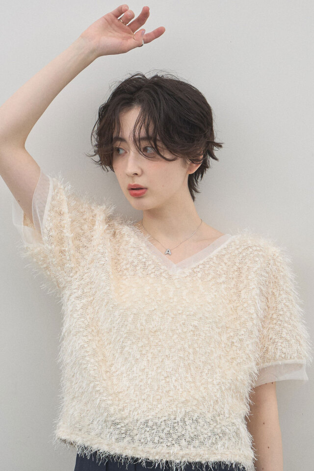 ケーブルニット