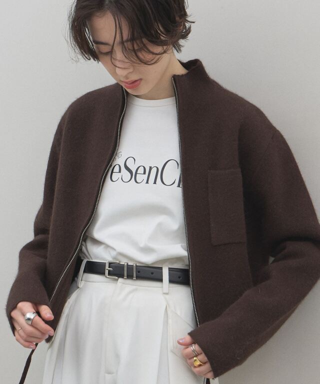 【オフィシャルサイト限定】ジップアップトップス(set up対応）