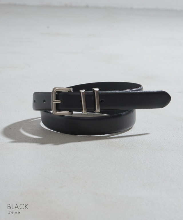 オフィシャルサイト限定】シルバーバックルベルト