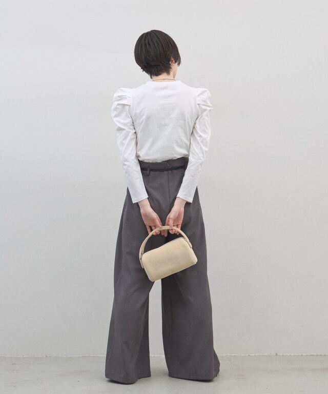 オフィシャルサイト限定】ベルト付きタッグ入りワイドパンツ