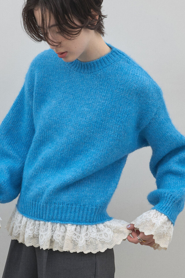 ケーブルニット