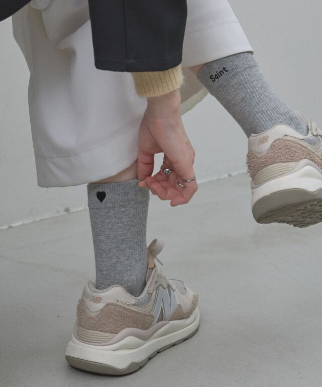 【オフィシャルサイト限定】Saint刺繍　ソックス