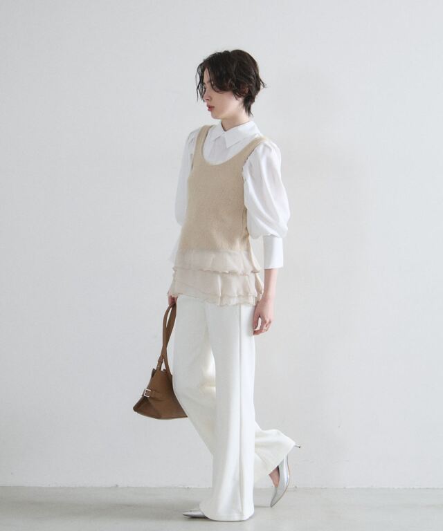 オフィシャルサイト限定】センターラインフレアパンツ