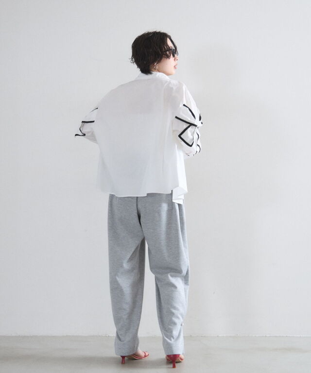 オフィシャルサイト限定】リボンスリーブシャツ