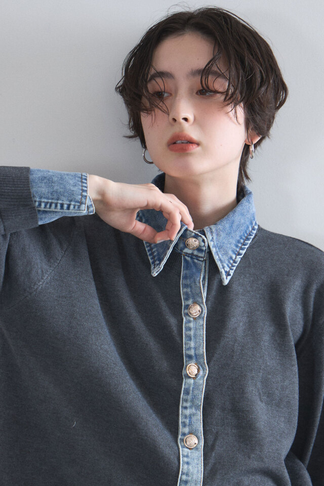 ケーブルニット