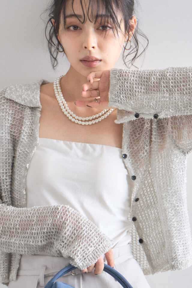 ケーブルニット