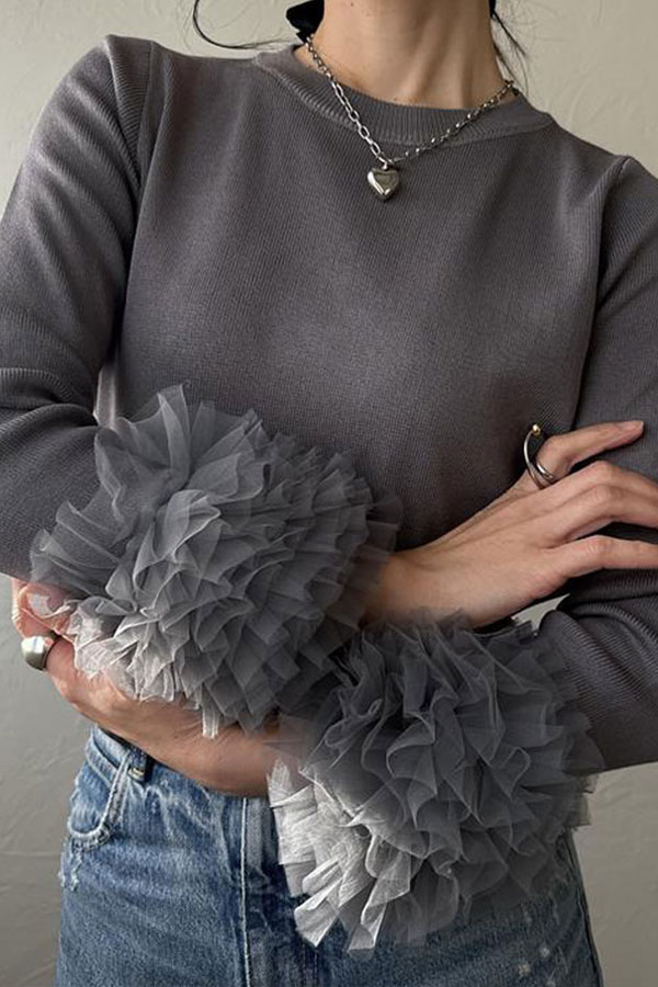 ケーブルニット