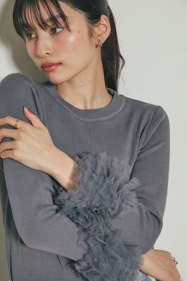 ケーブルニット