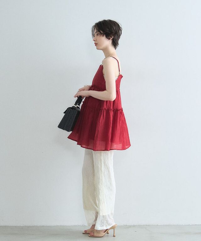 ストレッチレースパンツ