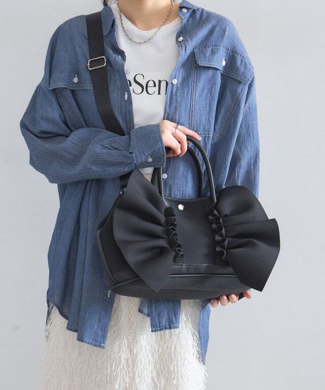 オフィシャルサイト限定】ボンディングビッグリボンバッグ
