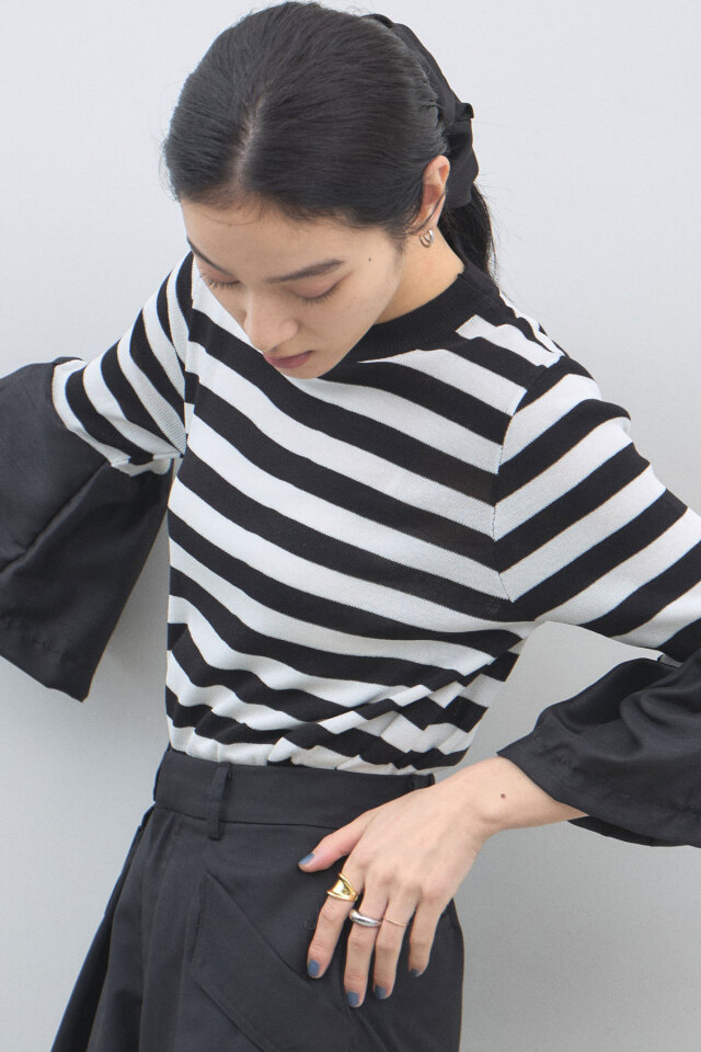 ケーブルニット