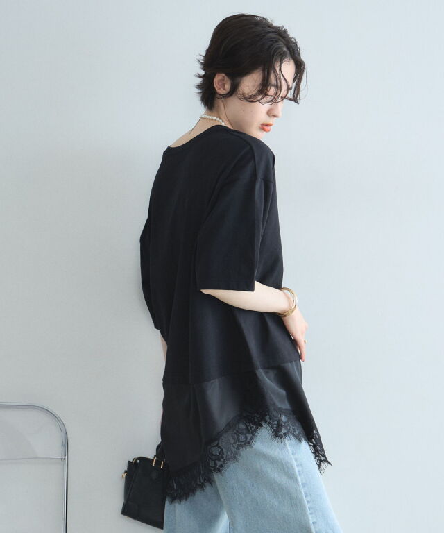 オフィシャルサイト限定】レースドッキングTシャツ