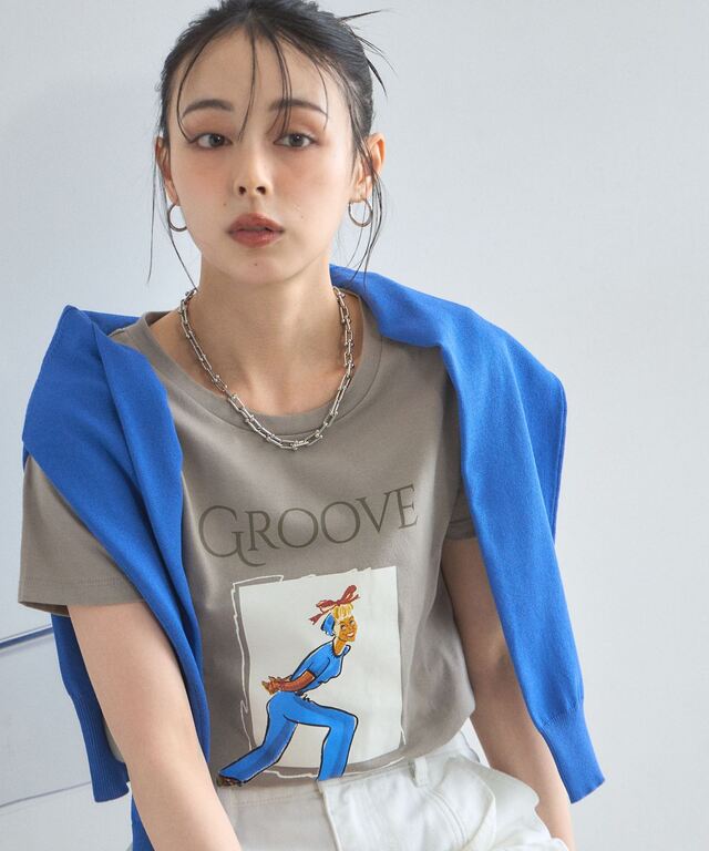 オフィシャルサイト限定】スケートガールプリントTシャツ