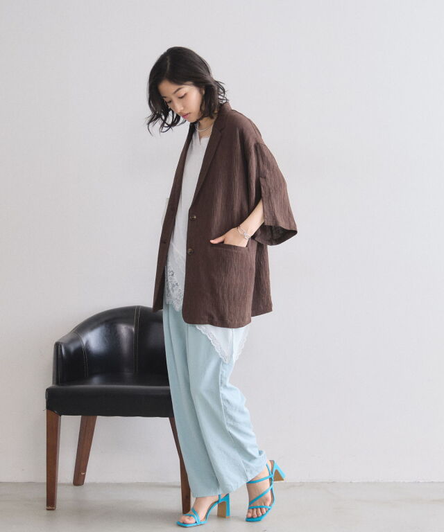 オフィシャルサイト限定】リラックスワイドパンツ