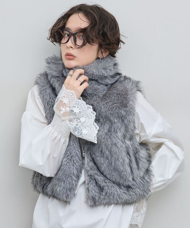 オフィシャルサイト限定】ミックスファージップベスト