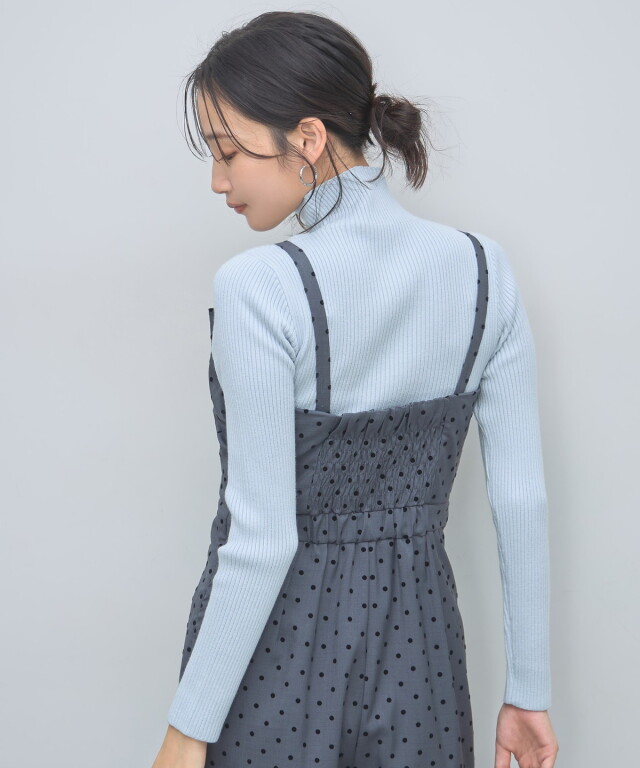 オフィシャルサイト限定】ドットリボンモチーフオールインワン