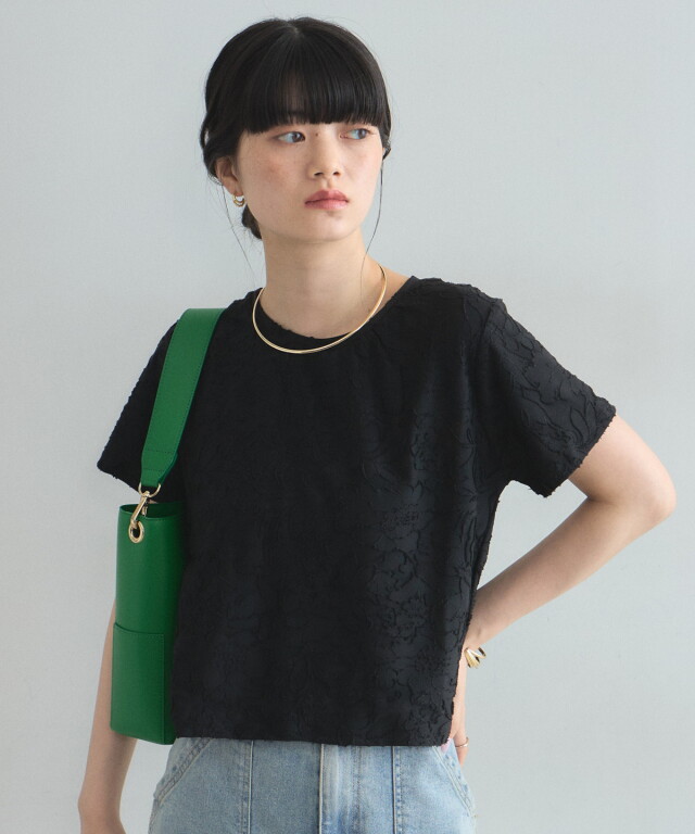 オフィシャルサイト】花柄オパール半袖Tシャツ