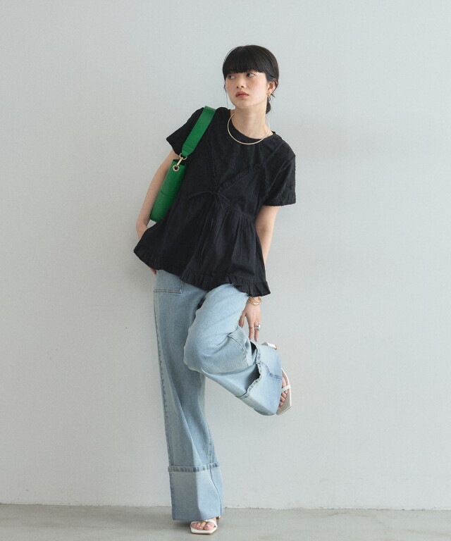 オフィシャルサイト】花柄オパール半袖Tシャツ