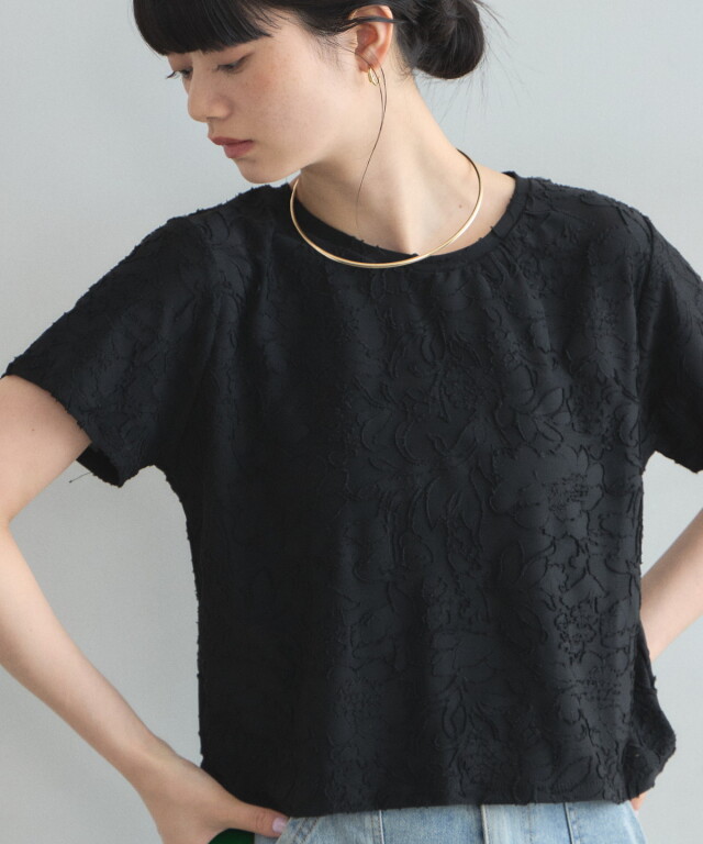 オフィシャルサイト】花柄オパール半袖Tシャツ