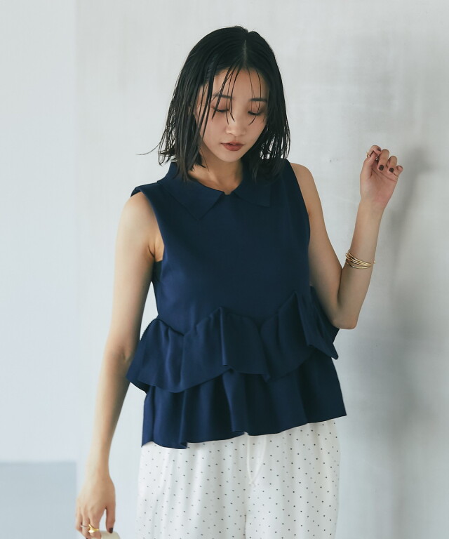 【オフィシャルサイト限定】フリルペプラムポロニット