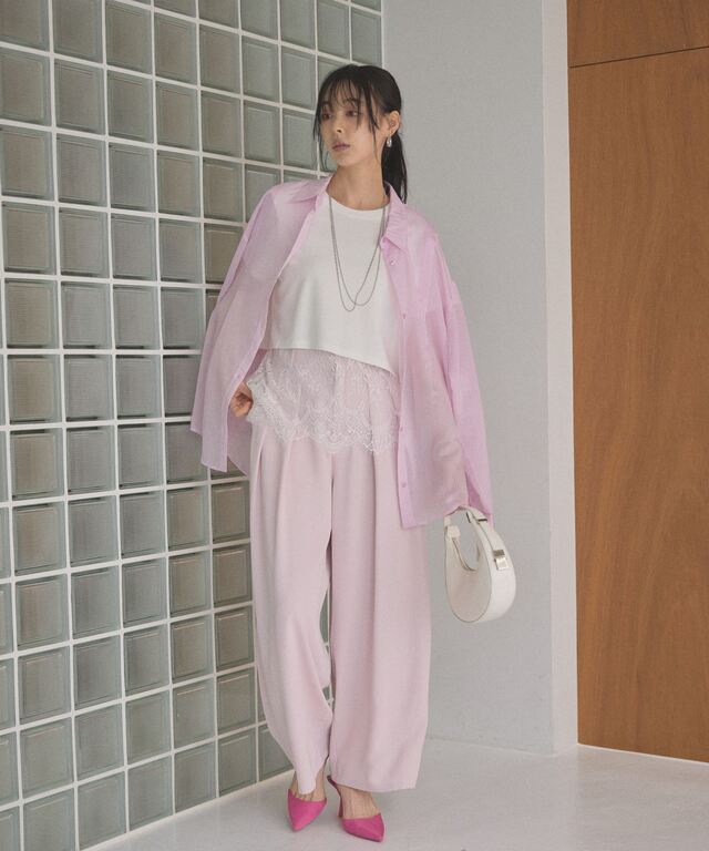 オフィシャルサイト・店舗限定】タックワイドパンツ