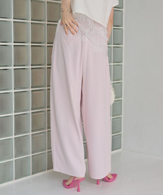 オフィシャルサイト・店舗限定】タックワイドパンツ