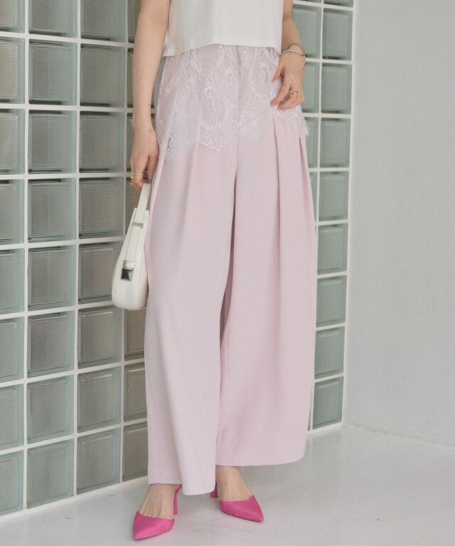 オフィシャルサイト・店舗限定】タックワイドパンツ