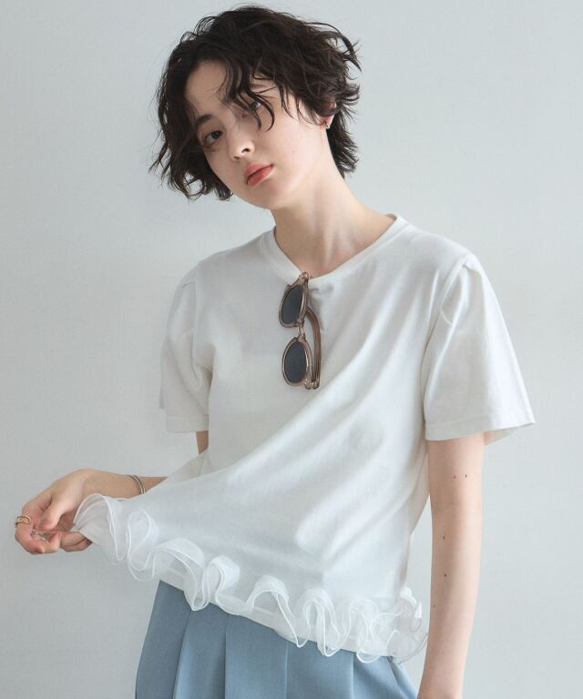 【オフィシャルサイト限定】裾フリルプルオーバー